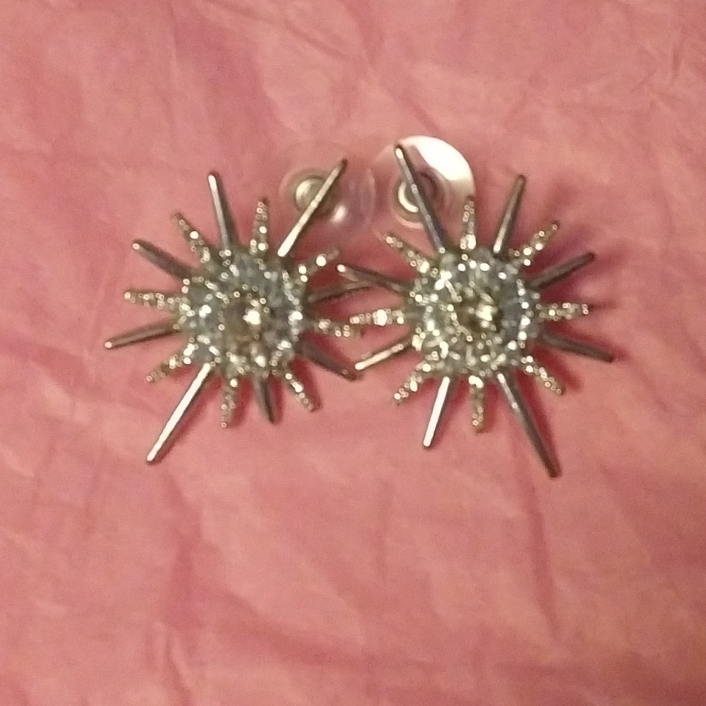 Starburst post earrings - Picture 2 of 7